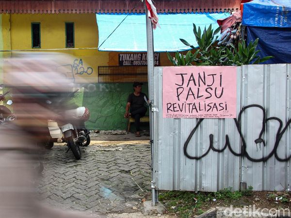 Pasca Kebakaran, Pedagang Taman Puring Resah Pasar Akan Jadi Taman Difabel