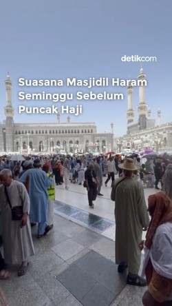 Video: Suasana Masjidil Haram Seminggu Sebelum Puncak Haji