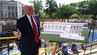 Jaksa AS Siap Tempuh Jalur Hukum Demi Proyek Ballroom Gedung Putih Trump
