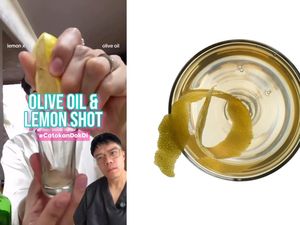 Viral Tren Minuman Olive Oil Lemon Shot, Benar Bikin Kurus Instan?