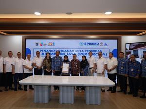 Akta Pendirian Perseroda PAM JAYA Resmi Ditandatangani
