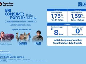 BRI Consumer Expo 2026 Digelar di JICC, Ada Promo KPR hingga Cashback Travel