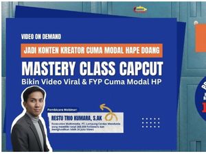 Bikin Video Viral Cuma Modal HP? Capcut Mastery Class Jawabannya