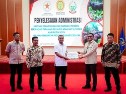 Prabowo Sumbang 25 Sapi Kurban Berbobot 1 Ton untuk Idul Adha di Sulsel