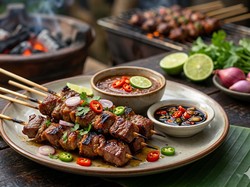 Cara Membuat Sate Kambing Empuk Tanpa Lemak Berlebihan, Anti Prengus!