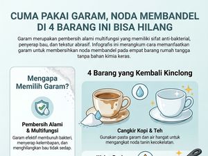 Garam Bisa Jadi Senjata Ampuh buat Bersihkan 4 Barang Ini