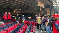 Penampakan Auditorium Binus Kebon Jeruk Usai Kebakaran Padam