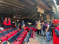 Penampakan Auditorium Binus Kebon Jeruk Usai Kebakaran Padam