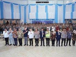Wakapolri, Menhub-Ketua Komisi III DPR Hadiri Rakernis Fungsi Lantas 2026