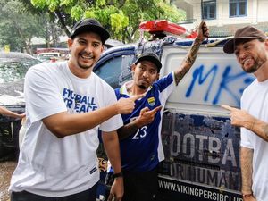Aksi Kemanusiaan Marc Klok untuk Bobotoh Jelang Laga Penentuan