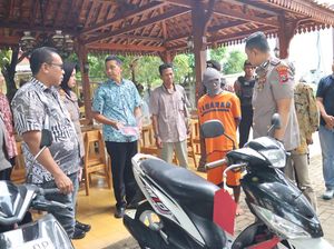 Pria Magetan Curi Motor di Tepi Jalan Ditangkap Kurang dari 12 Jam