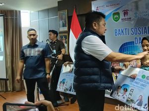 BSB-RSGM Operasi Bibir Sumbing Gratis Peringati HUT Sumsel Ke-80