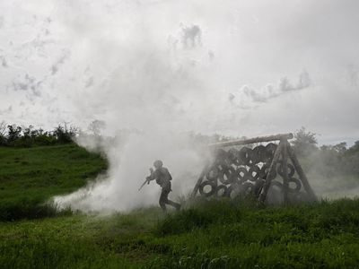 Pasukan Ukraina Jalani Latihan Militer di Dekat Garis Depan Zaporizhzhia