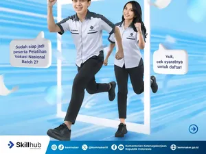 Pelatihan Vokasi Nasional Batch 2 Dibuka untuk Lulusan SMA/SMK, Ayo Daftar!