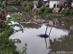 Pensiunan Guru Ditemukan Tewas di Sungai Bima Usai Salat Jumat