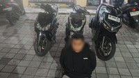 Bawa Kabur 3 Motor Perempuan, Pecatan TNI Ditangkap Polisi!