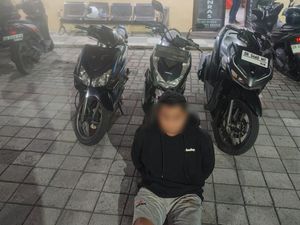 Bawa Kabur 3 Motor Perempuan, Pecatan TNI Ditangkap Polisi!