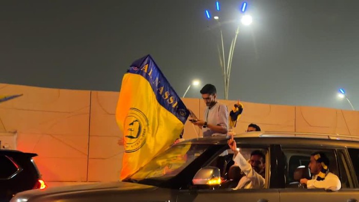 Video: Al Nassr Juara Liga Arab Saudi, Para Suporter Penuhi Jalanan Riyadh
