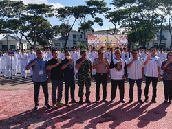 10 Sekolah Ikuti LKBB-PB MPR di Sidrap, MPR Tekankan Disiplin