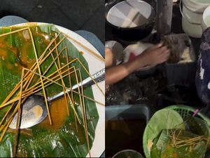 Geger Tusuk Sate Bekas Diduga Dicuci Ulang, Ini Klarifikasi Penjualnya!