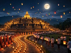 Apa Saja Tradisi Umat Buddha Saat Waisak? Ini Makna dan Rangkaian Ibadahnya