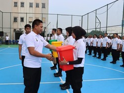 Arahan Kapolda Metro, Polres Depok Ikut Dorong Budaya Bersih dan Asri