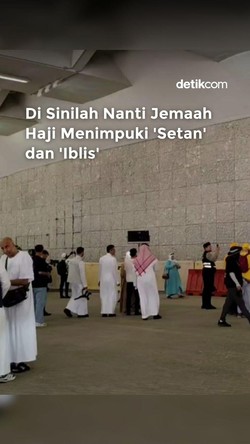 Video: Melihat Tempat Jemaah Haji Menimpuki Setan