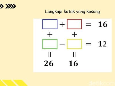 Lengkapi Kotak Kosong, Buktikan Cuma IQ Super yang Bisa Pecahkan Teka-tekinya