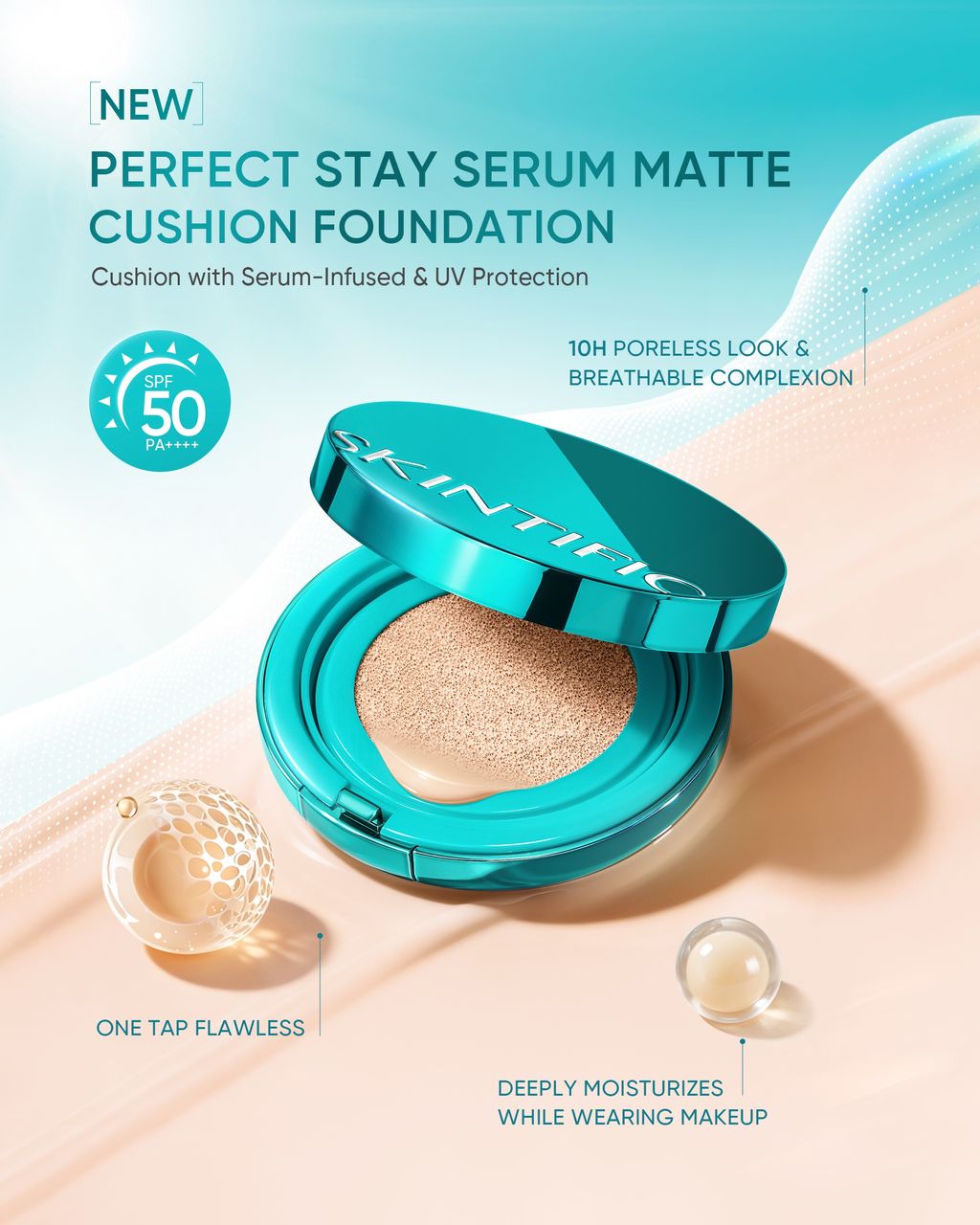 Mengenal Perfect Stay Serum Matte Cushion Foundation SPF 50 PA++++