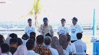 Tambak Udang di Kebumen Hasilkan 40 Ton per Ha, Prabowo: Sangat Menjanjikan