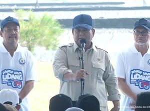 Saat Prabowo Singgung Nama Kapolri dan Panglima Jadi Prabowo Subiyanto
