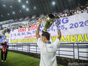 Video: Gegap Gempita Persib Rayakan Juara Super League
