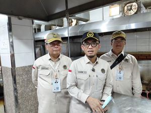 Wamenhaj dan Amirul Hajj Cek Dapur Haji, Pastikan Makanan Jemaah Aman