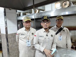 Wamenhaj dan Amirul Hajj Cek Dapur Haji, Pastikan Makanan Jemaah Aman