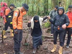 2 Pendaki Wanita Cedera-Asma di Gunung Bulubaria Gowa, Tim SAR Dikerahkan