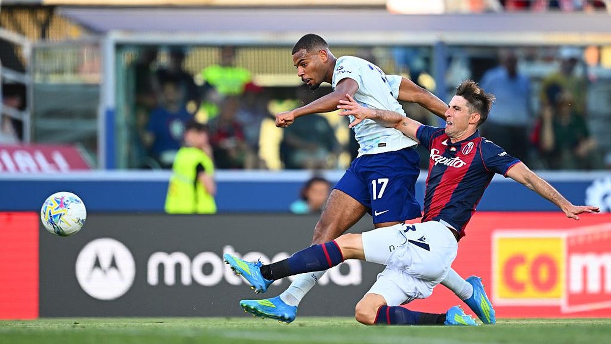 Inter Milan berimbang 3-3 kontra Bologna di pekan terakhir Serie A 2025/2026. (Inter via Getty Images/Mattia Pistoia - Inter)
