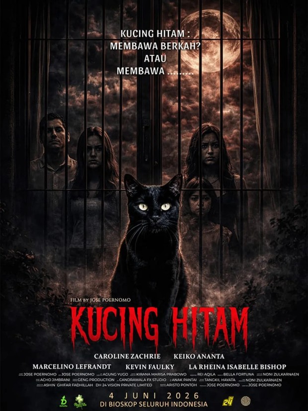 Film bioskop terbaru Kucing Hitam (2026)/Foto: Jose Poernomo Film Film bioskop terbaru Kucing Hitam (2026)/Foto: Jose Poernomo Film