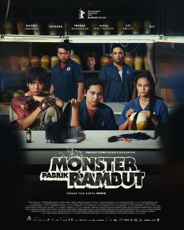 Film bioskop terbaru Monster Pabrik Rambut (2026)/Foto: Palari Films Film bioskop terbaru Monster Pabrik Rambut (2026)/Foto: Palari Films