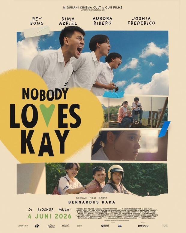 Film bioskop terbaru Nobody Loves Kay (2026)/ Foto: Visinema Picture Film bioskop terbaru Nobody Loves Kay (2026)/ Foto: Visinema Picture