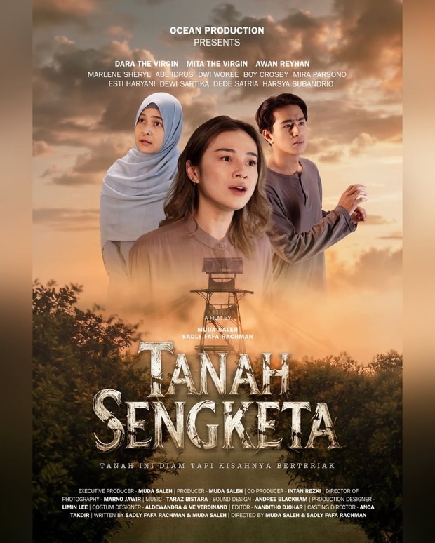 Film bioskop terbaru Tanah Sengketa (2026)/ Foto: Ocean Production Media Film bioskop terbaru Tanah Sengketa (2026)/ Foto: Ocean Production Media