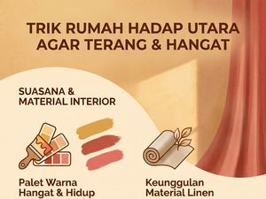 Konon Rumah Hadap Utara Susah Dapat Cahaya Matahari, Begini Cara Mengatasinya