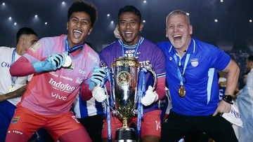Persib Mau Pertahankan The Winning Team Usai Hat-trick Juara Liga