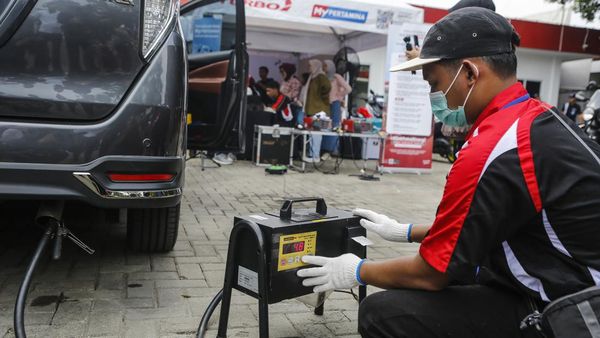 Pertamina Gelar Uji Emisi Gratis di Sejumlah SPBU Jakarta