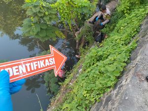 Geger Penemuan Mayat Bayi Perempuan di Tukad Mati Kuta, Tubuhnya Membiru