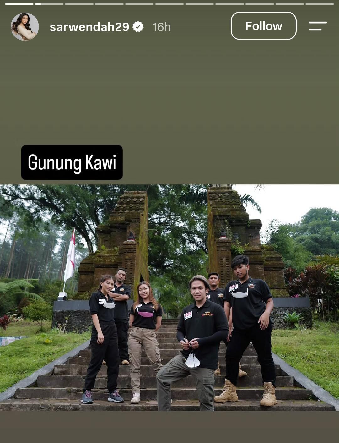 Sarwendah di Gunung Kawi