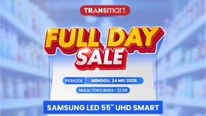 Cuma Sehari! Transmart Diskon Samsung Smart TV 43 Inch Mulai Rp 3,5 Jutaan