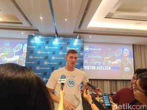 Axelsen Sapa Penggemar di Jakarta, Bagikan Kiprah Panjang Bulu Tangkis
