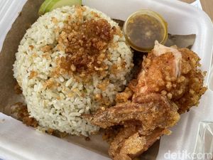 Barayam: Cobain Ayam Goreng Bawang Putih Viral Antre 45 Menit di Ciledug