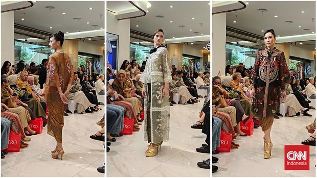 Denny Wirawan menunjukkan kepiawaiannya dalam mengeksplorasi sulaman dan dituangkan pada siluet yang feminin sekaligus modern. Anda bisa mendapatkan koleksinya di METRO Department Store.
