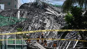 Gedung 9 Lantai Runtuh di Filipina, 17 Orang Masih Terjebak